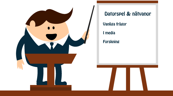 Fakta & forskning om nätvanor och dataspelsberoende